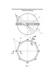 Способ изготовления металлопластикового баллона высокого давления (патент 2620134)