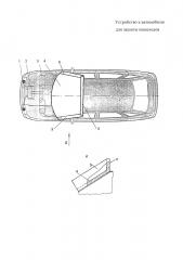 Устройство к автомобилю для защиты пешеходов (патент 2619370)