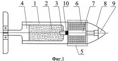 Способ обеспечения заданного дробления осколочного блока осколочно-пучкового снаряда (патент 2559426)