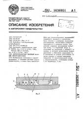 Двухкоординатный линейный шаговый электродвигатель (патент 1636951)