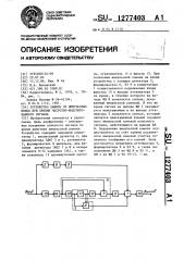Устройство защиты от импульсных помех при приеме частотно- модулированного сигнала (патент 1277403)