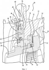 Блокируемый дифференциал с электронным управлением, содержащий неповоротный статор и якорь (патент 2629583)