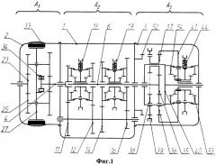 Автомобильная многоступенчатая коробка передач (патент 2508486)