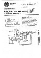 Комбинированная силовая установка (патент 1753002)