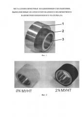 Металлополимерные подшипники скольжения, выполненные из ориентированного полимерного нанокомпозиционного материала (патент 2646205)