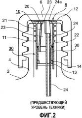 Убираемый разливной узел для бутылок (патент 2337043)