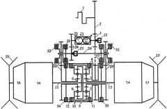 Трансмиссия гусеничной машины с бортовыми коробками передач (патент 2412847)