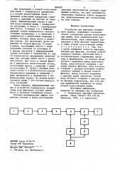 Устройство для имитации теле-фонного канала (патент 849529)