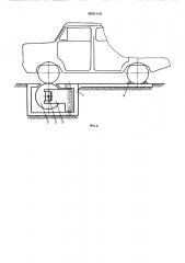 Стенд для проверки углов сходимости колес автомобилей (патент 530165)
