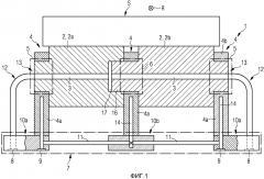 Охлаждаемый многоопорный направляющий ролик ручья (патент 2642235)