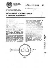 Устройство для измерения напряженности импульсного электрического поля (патент 1296965)