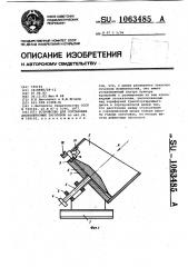 Устройство для сортировки дискообразных заготовок (патент 1063485)