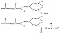 Олигомерные амидоамины или амидозамещенные четвертичные аммониевые соединения для обработки ткани или волос (патент 2405792)