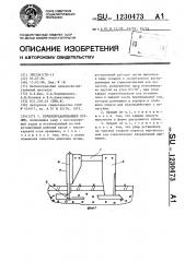Почвообрабатывающее орудие (патент 1230473)