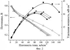 Каталитический электрод для спиртовых топливных элементов (патент 2507640)