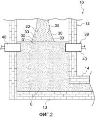 Стеклоплавильная печь, способ производства стекломассы, устройство для производства изделий из стекла и способ производства изделий из стекла (патент 2540707)