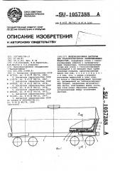 Железнодорожная цистерна для транспортирования затвердевающих жидкостей (патент 1057388)