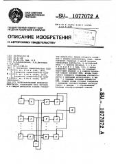 Резервированный генератор импульсов (патент 1077072)