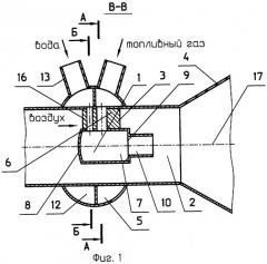 Вихревая горелка (патент 2267704)