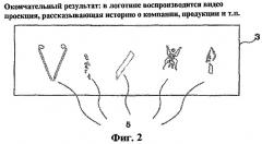 Способ рекламы товаров и услуг и устройство для рекламы товаров и услуг (патент 2308769)