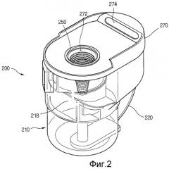 Пылесборное устройство пылесоса (варианты) (патент 2355284)