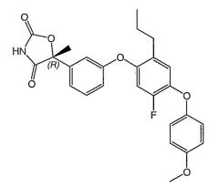 Антидиабетические оксазолидиндионы (патент 2355682)