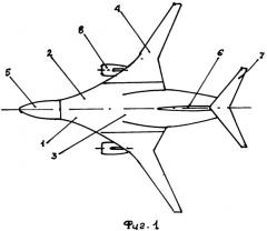 Самолет с несущим фюзеляжем (патент 2351507)