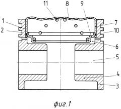 Поршень с упругодеформируемым днищем (патент 2591377)