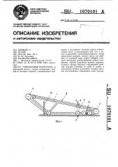 Самоходный погрузчик (патент 1070101)