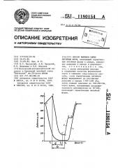 Способ выбивки сырых литейных форм (патент 1180154)