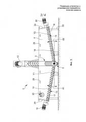 Подающее устройство и установка для переработки остатков цемента (патент 2667951)