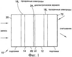 Оптически адресуемый полутоновый пространственный модулятор света с накоплением электрического заряда (патент 2445666)