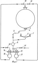 Устройство для очистки цистерн от остатков нефтепродуктов и утилизации отходов (патент 2252085)