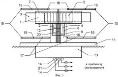 Компактное широкополосное трёхкомпонентное приёмное антенное устройство (патент 2573180)
