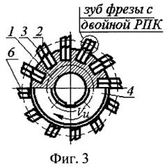 Способ двухпроходного зубофрезерования с упрочнением (патент 2464132)