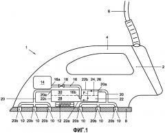 Паровой утюг с паропроницаемым экраном (патент 2629519)