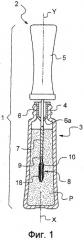 Устройство для нанесения композиции на ресницы или брови (патент 2530417)