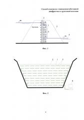 Способ контроля глиноцементобетонной диафрагмы в грунтовой плотине (патент 2628447)