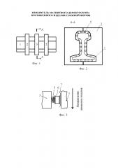 Измеритель магнитного дефектоскопа протяженного изделия сложной формы (патент 2645830)