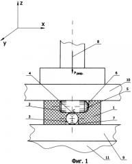 Устройство для испытания твердосплавных зубков шарошек бурового долота (патент 2321839)