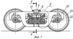 Тележка подвижного состава железных дорог (патент 2256573)