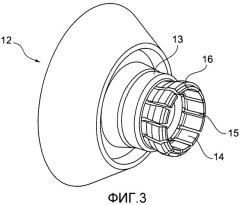 Ротационный распылитель с распылительным колоколом и фиксатором (патент 2530091)