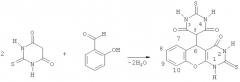 Способ получения 5-(4-оксо-2-тиоксо-1,3,4,5-тетрагидро-2н-хромено[2,3-d]пиримидин-5-ил)-2-тиоксодигидропиримидин-4,6(1н,5н)-диона (патент 2412189)