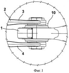 Шарнирное соединение сочлененного транспортного средства (патент 2492065)