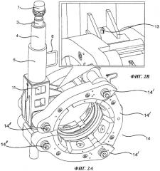 Инструмент и способ для нештатного отсоединения зажимного соединительного устройства под водой (патент 2585292)