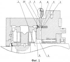 Устройство для защиты подшипников скольжения при аварийном выбеге ротора компрессора (патент 2444648)