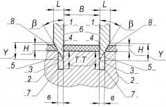Устройство для одновременного разрезания по двум или нескольким линиям реза покрышки (патент 2416519)