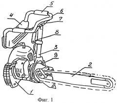 Бензиномоторная пила (патент 2281853)