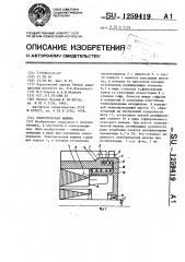 Электрическая машина (патент 1259419)