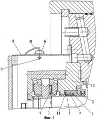 Беспроводная система измерения температуры опорных и упорных подшипников скольжения (патент 2516918)